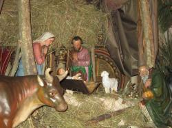 Crèche 2012 de la cathédrale de Bayonne réalisée par le collège Notre-Dame