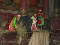 Crèche 2012 de la cathédrale de Bayonne réalisée par le collège Notre-Dame