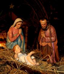 Création de la crèche de la cathédrale de Bayonne décembre 2013, cliquez ici.