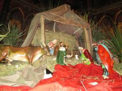 Epiphanie crèche 2012 de la cathédrale de Bayonne réalisée par le collège Notre-Dame