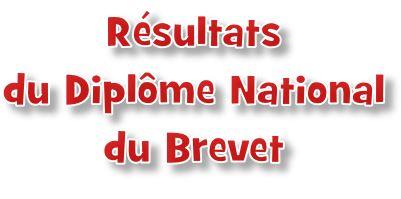 Resultats du dnb